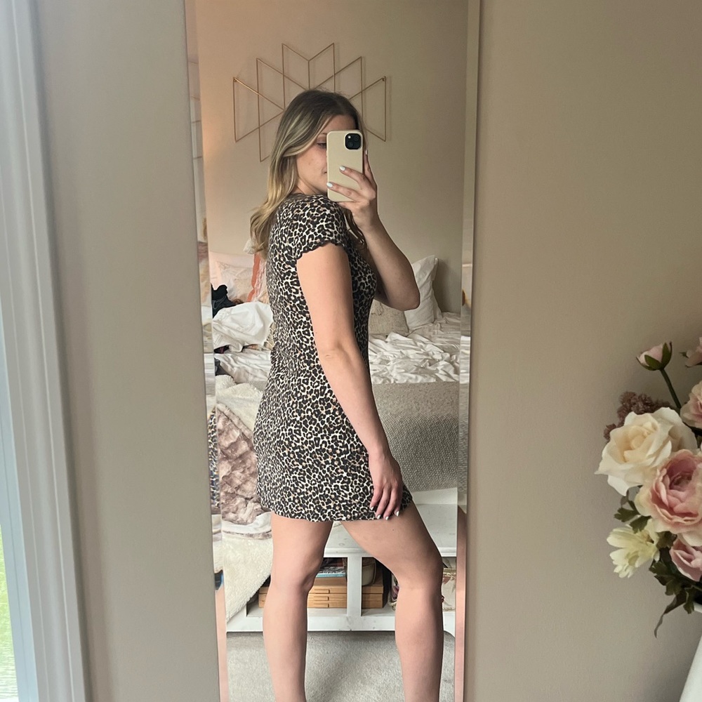 AE Cheetah Print Mini Dress
